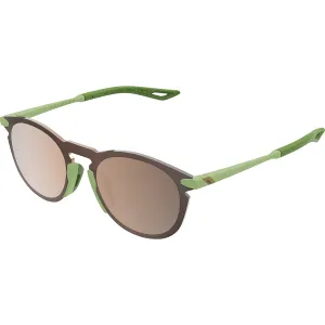 100% Legere Sunglasses - Round - Viperidae - Bronze Mirror 61040-389-80