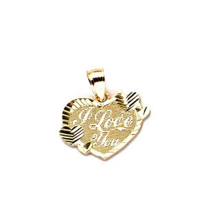 10K Yellow Gold 1.60 Grams Heart Locket  Pendant