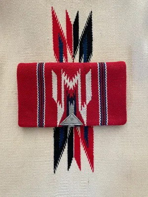 1940s Chimayo Clutch/ Waist Wallet