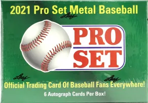 2021 Pro Set Metal Baseball Hobby Box