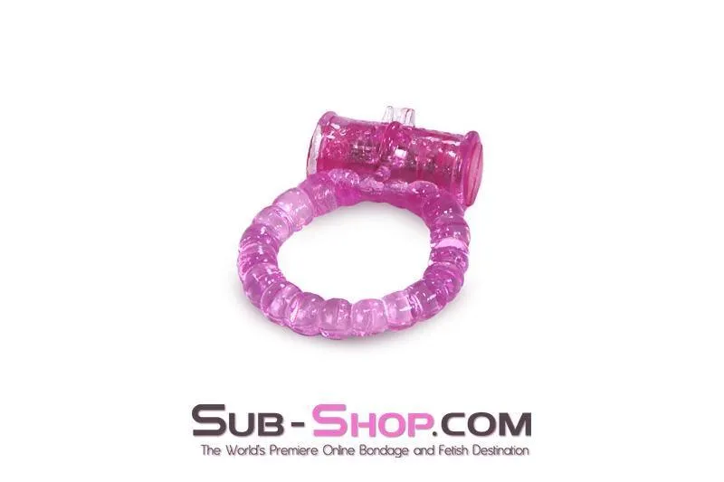 2326AC      Vibrating Pink Cock Ring