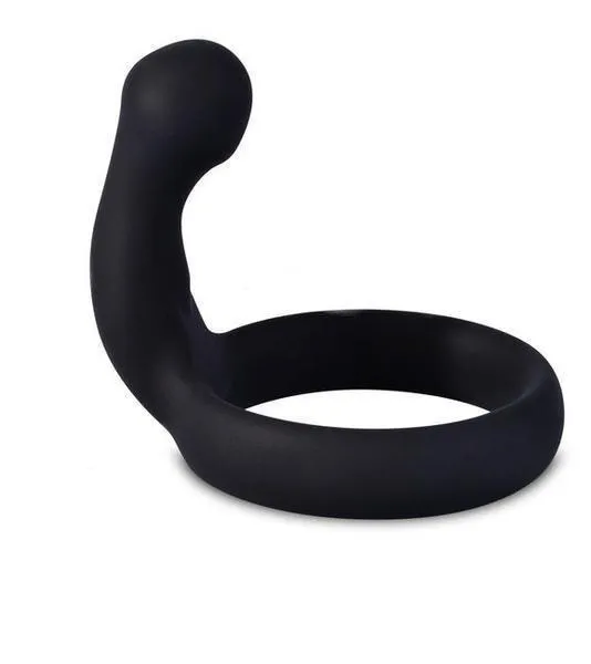 4734M      Silicone Cock Ring with Clit Stimulator