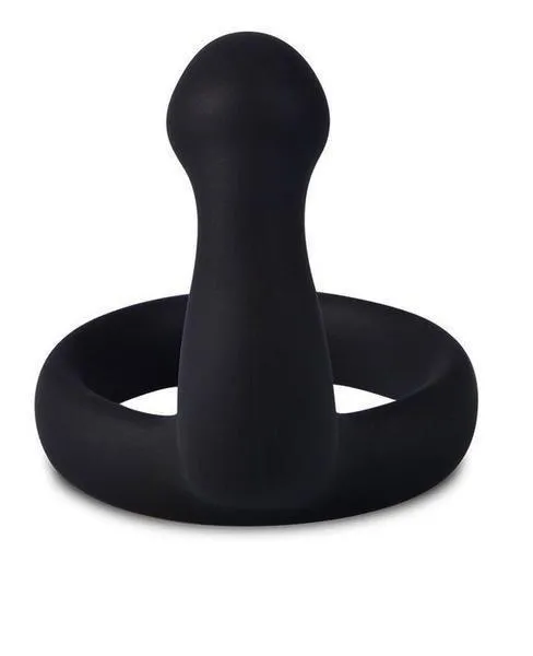 4734M      Silicone Cock Ring with Clit Stimulator