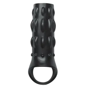6-inch Ns Novelties Renegade Reversible Black Cock Sleeve