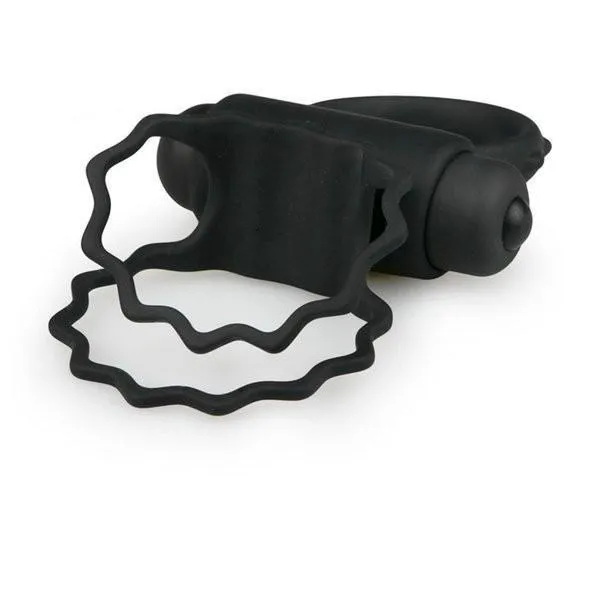 9776M      Rock Star Vibrating Triple Ring Cock Enhancer - LAST CHANCE - Final Closeout!
