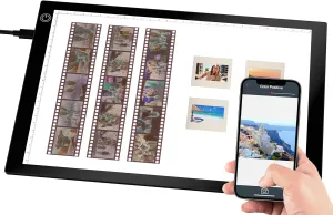 A4 USB Slide Viewer Light Box Ultra Thin Photo Film Negative Scanning Quick Scan