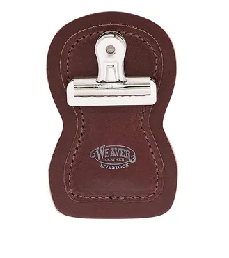 AC80-0979 Show Number Holder Leather / Blk & Brn