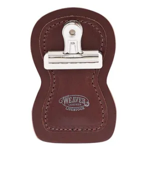 AC80-0979 Show Number Holder Leather / Blk & Brn