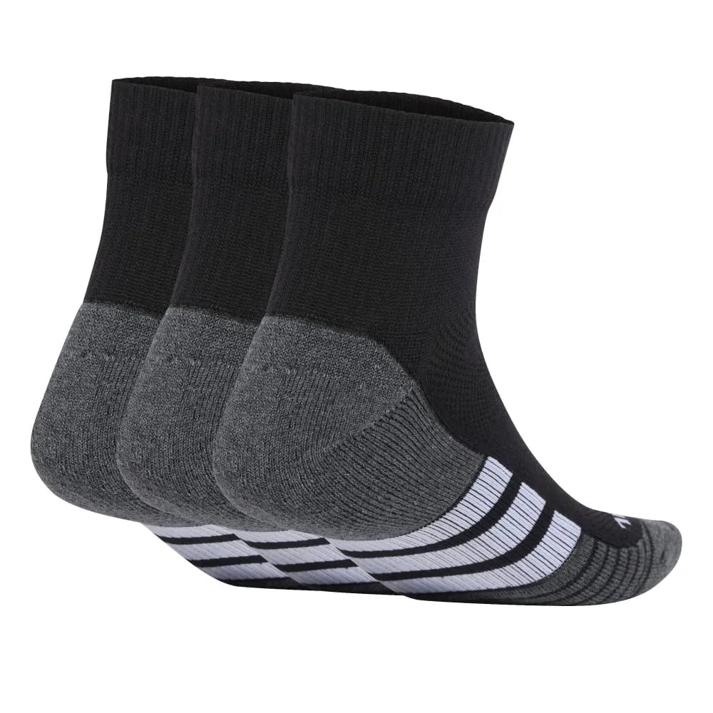 Adidas Unisex Performance Climacool Cushioned Quarter Socks 3 Pack