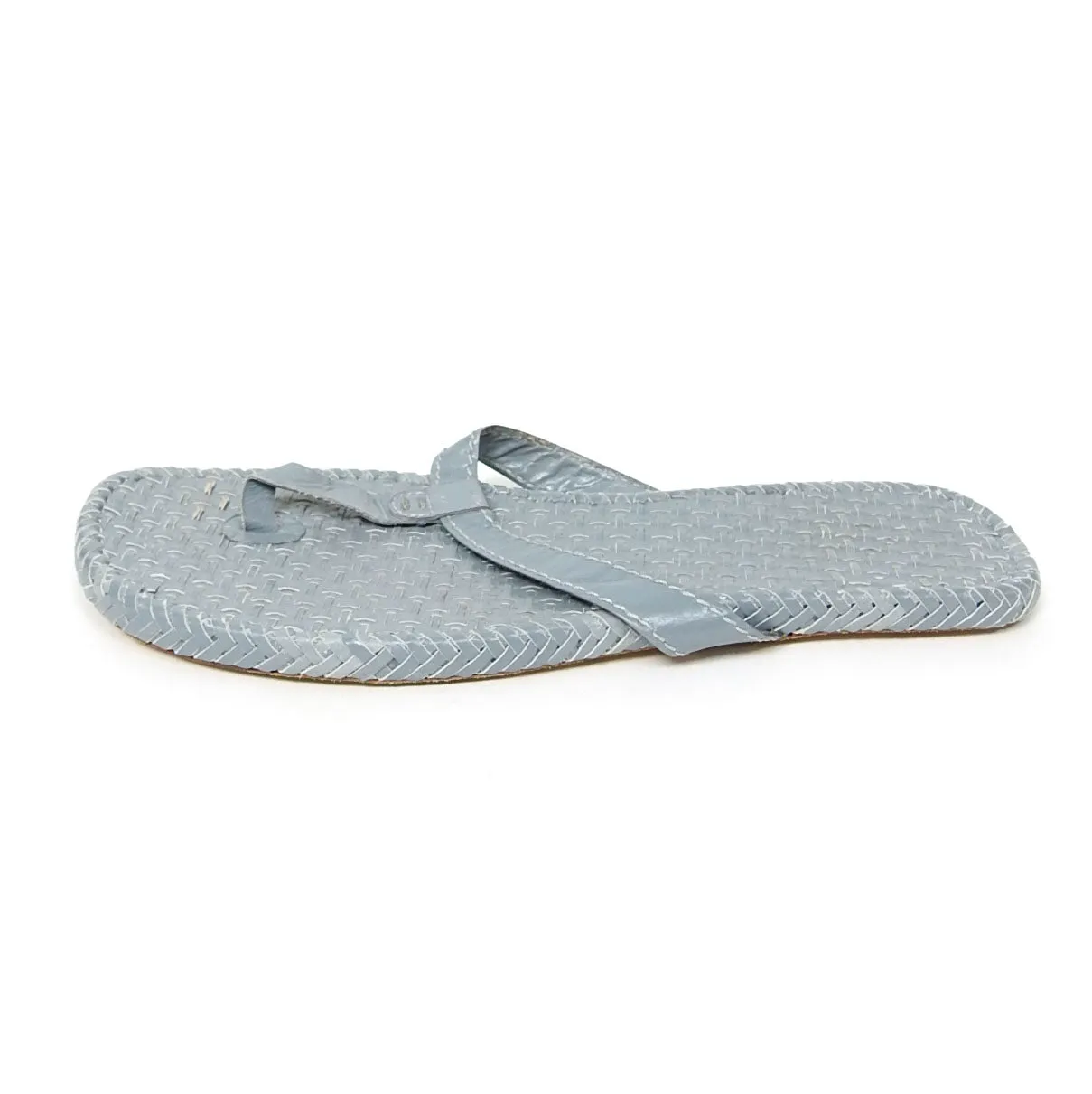 Alexander McQueen McQ Woven Flip Flops Size 44