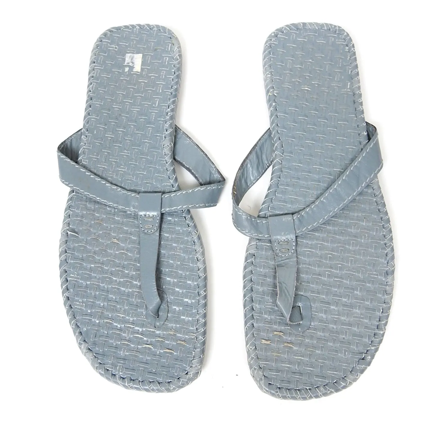 Alexander McQueen McQ Woven Flip Flops Size 44