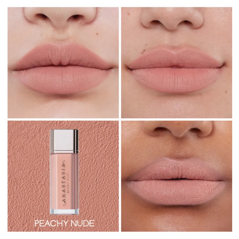 Anastasia Beverly Hills Lip Velvet Liquid Lipstick - Peachy Nude