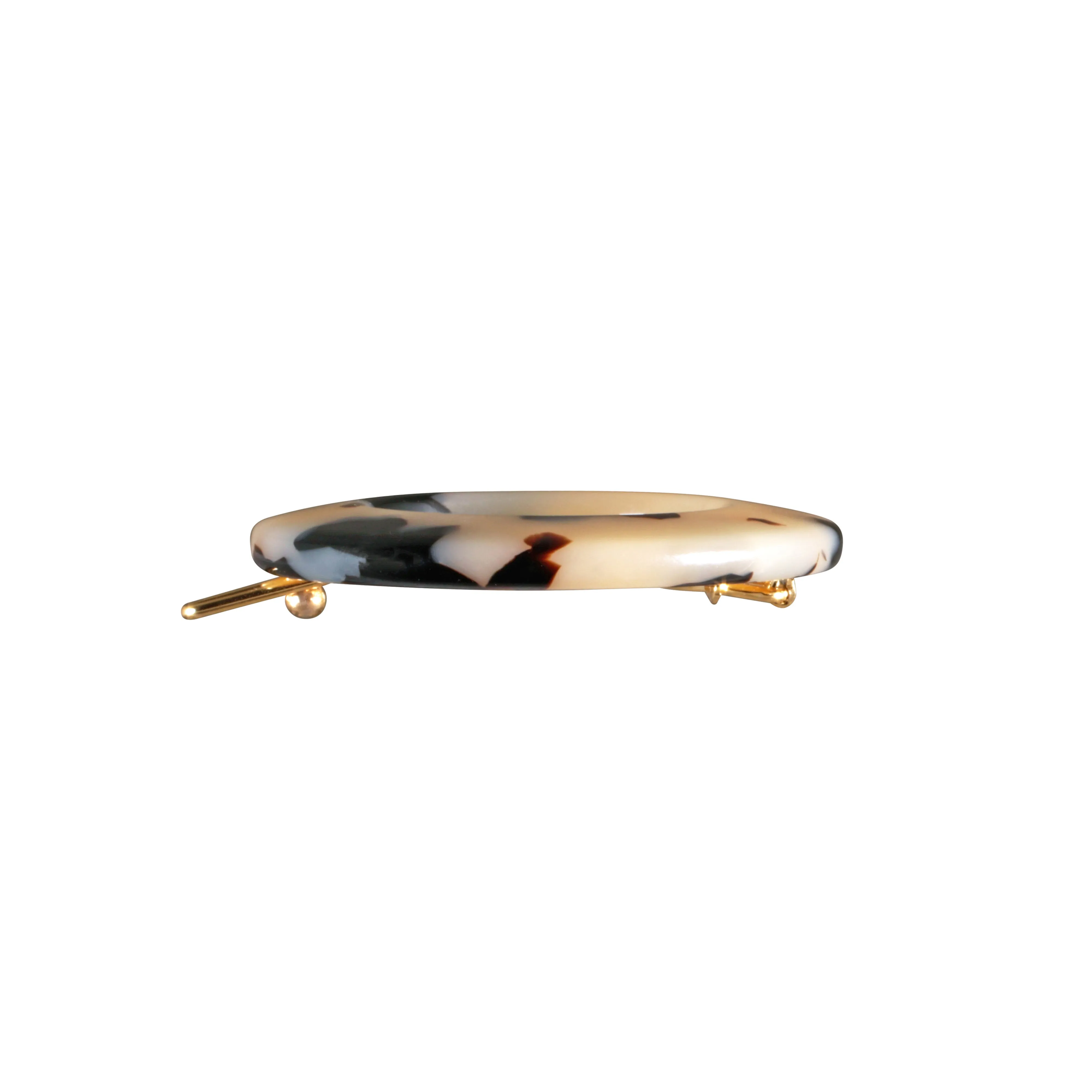 Apolline Small Light Tortoiseshell Hair Clip