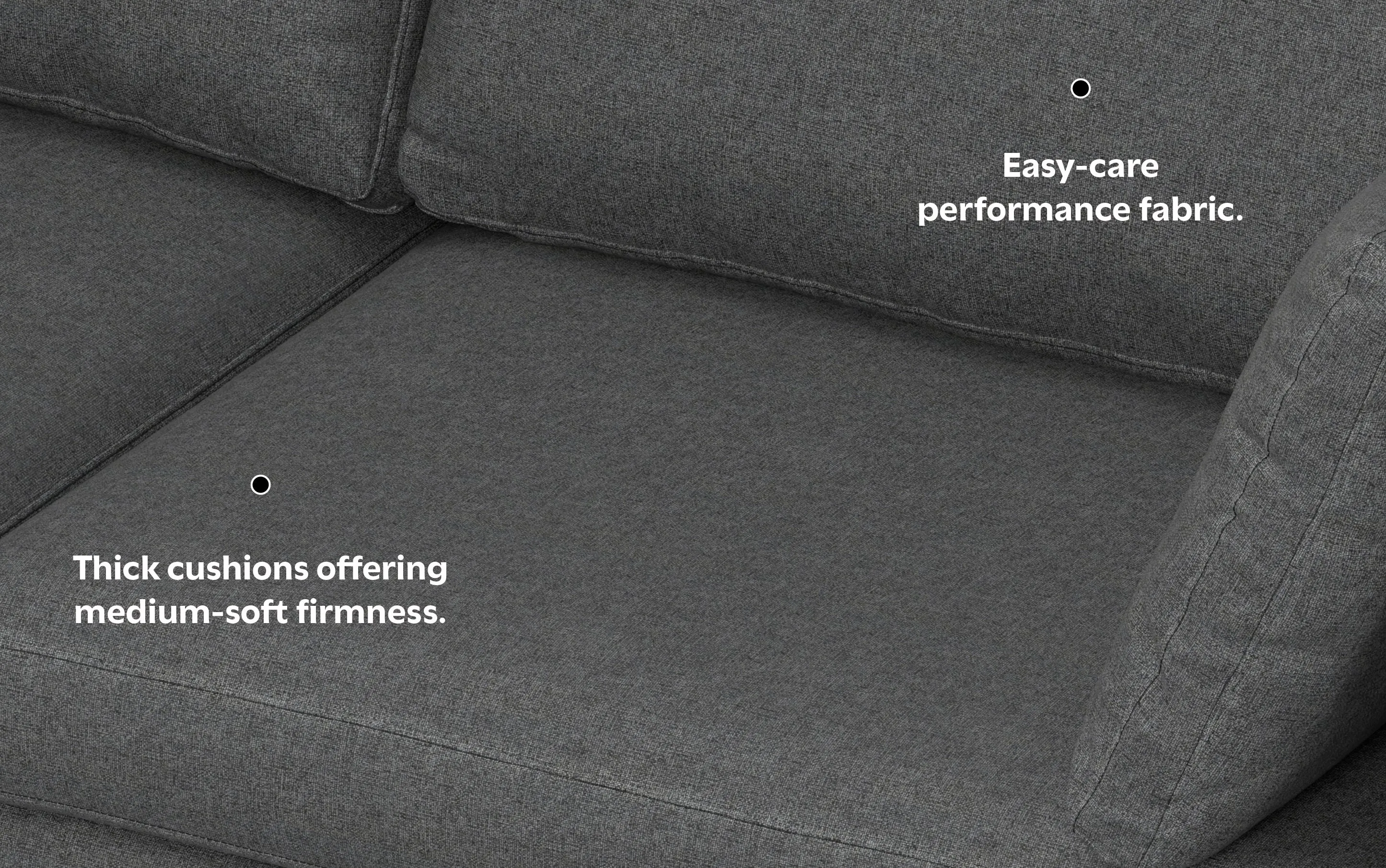 Ava Mid Century Corner Sectional