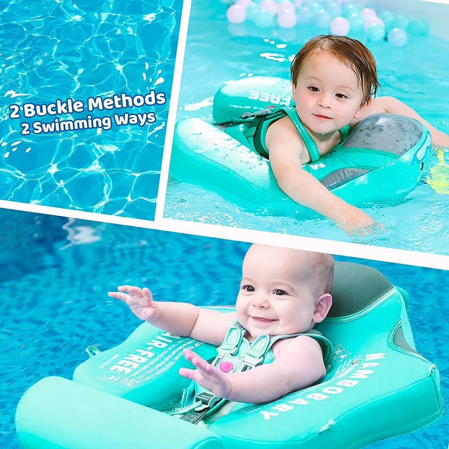 Baby Float with Canopy - 3 Months -3 Years
