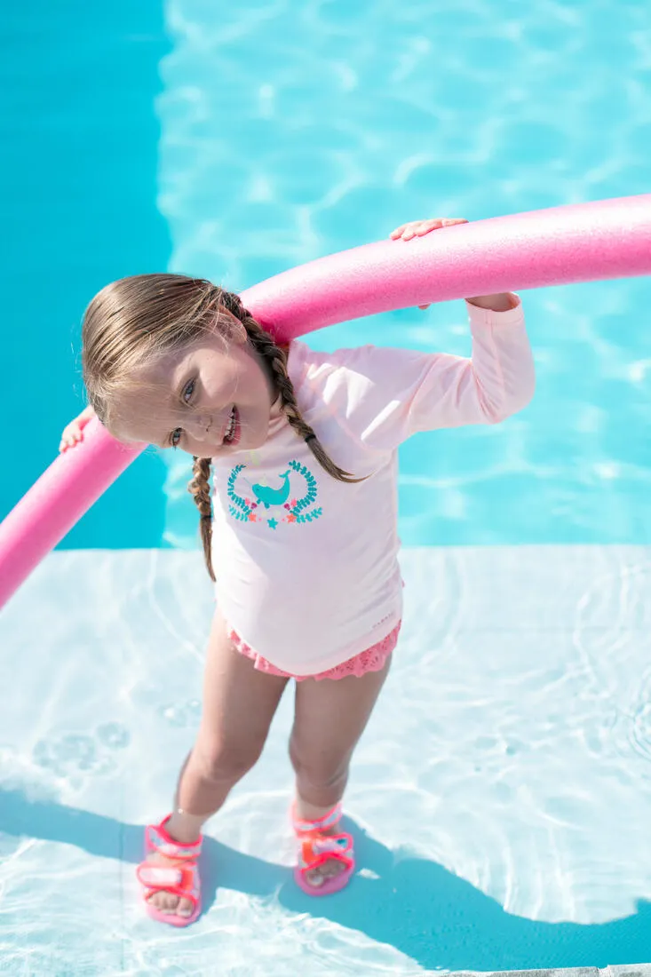 Baby Swimsuit Bottoms Coral