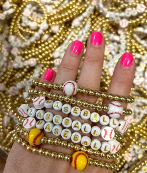 ⚾Baseball   Softball Stretchy Bracelets