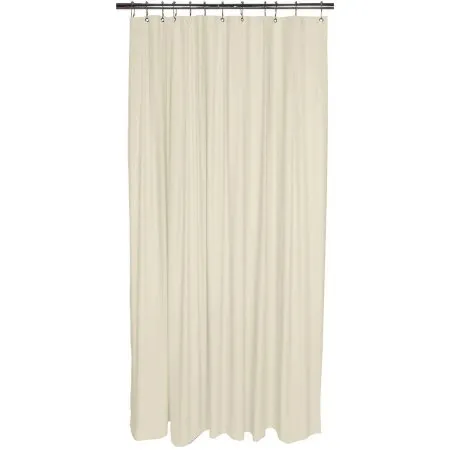 Bath Bliss Shower Liner, Heavy Grommet, Beige (5232-48)