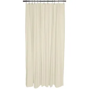 Bath Bliss Shower Liner, Heavy Grommet, Beige (5232-48)
