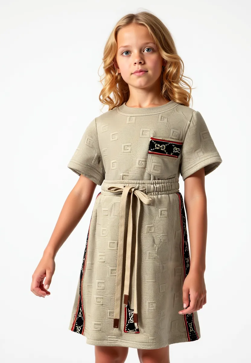 Beige Luxe Two-Piece Set – Chic & Trendy (GG451)