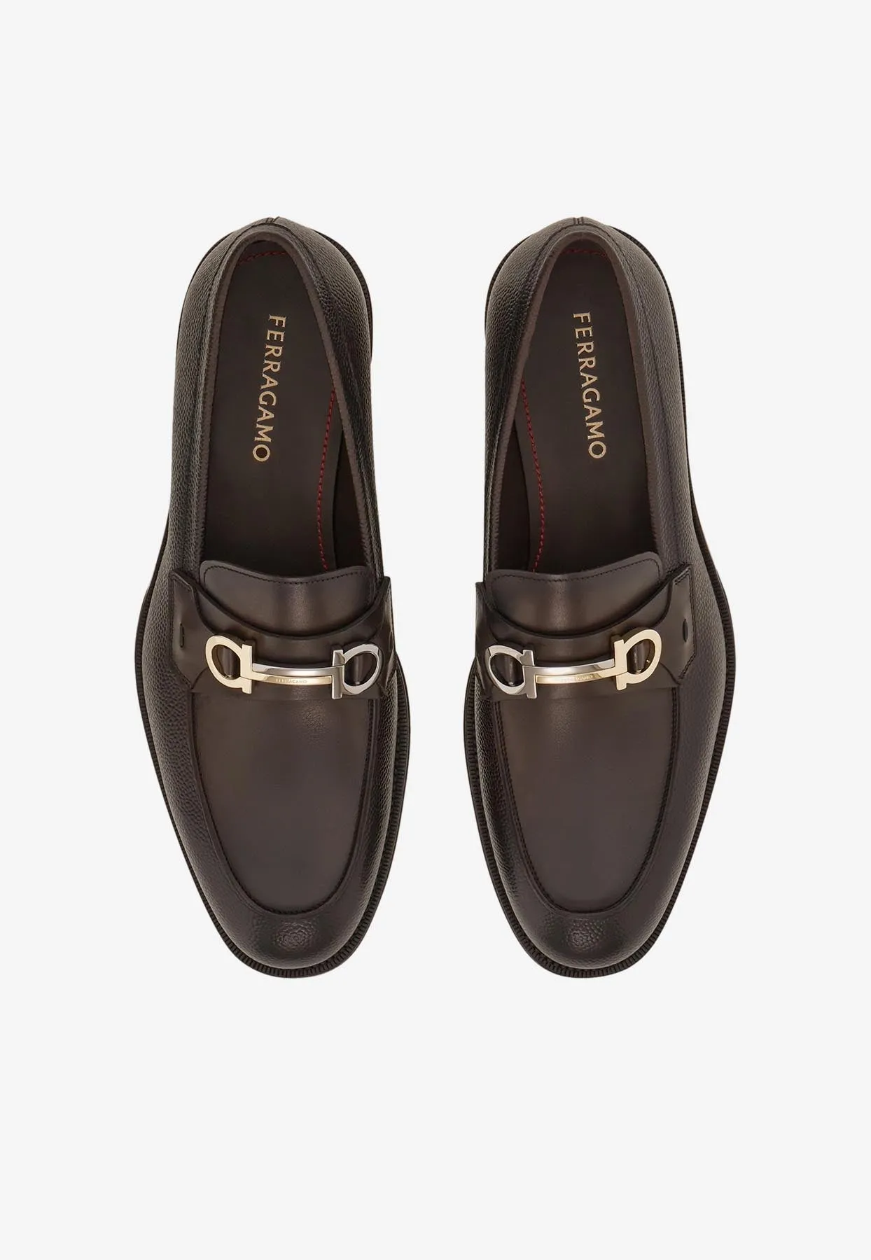 Benedict Gancini Leather Loafers