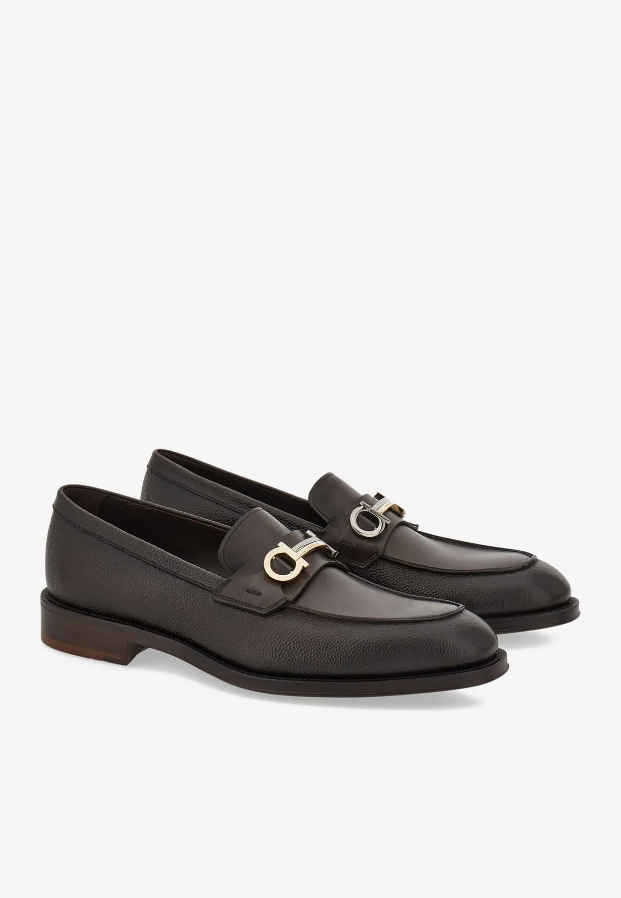 Benedict Gancini Leather Loafers