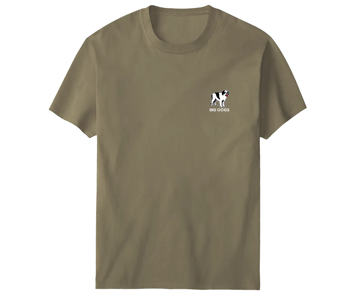 Big Dog Logo Retro T-shirt