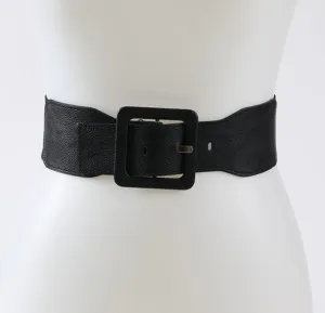 Black Wide Belt