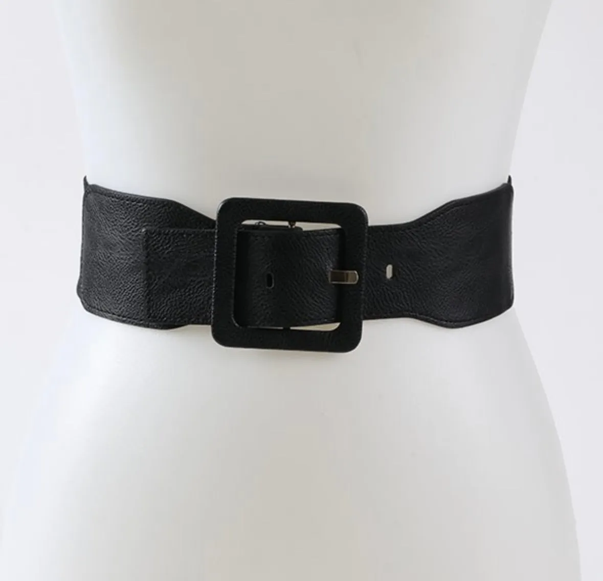 Black Wide Belt