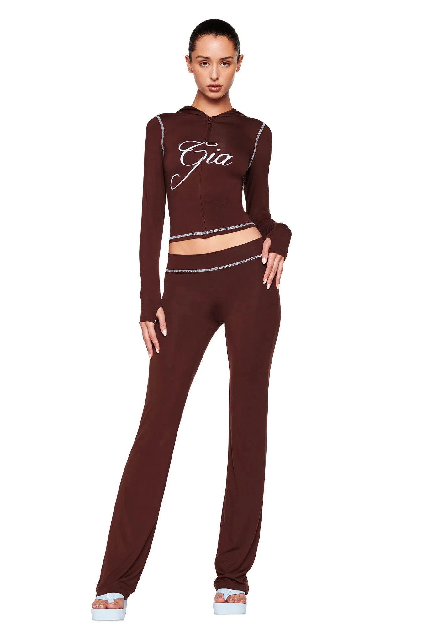 BLARE HOODIE - BROWN