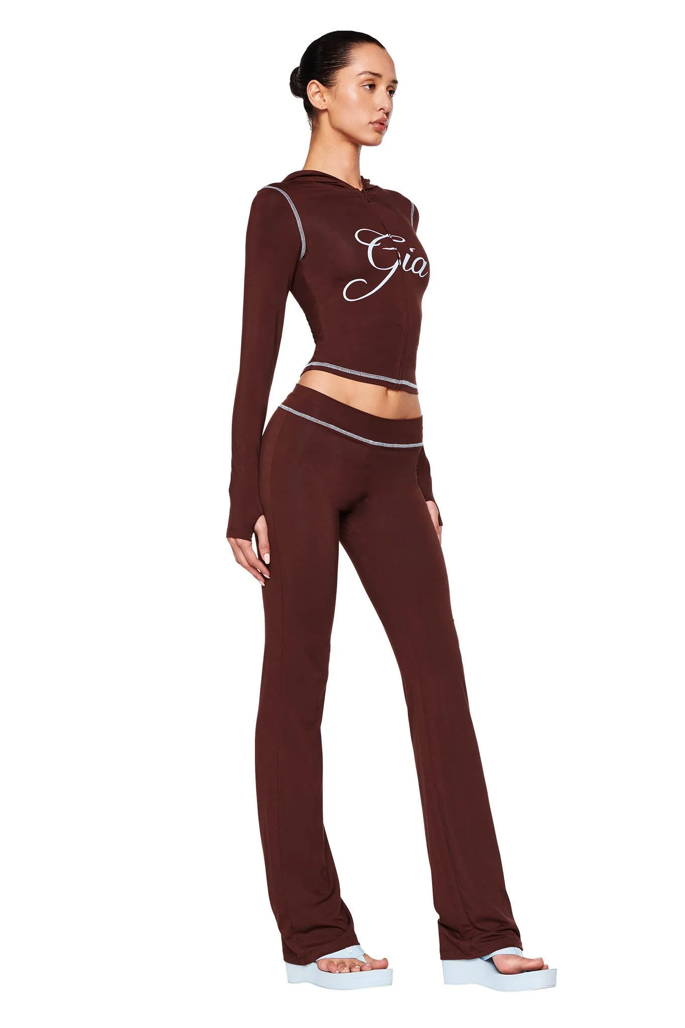 BLARE HOODIE - BROWN