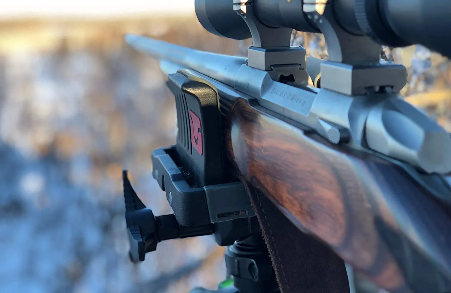 BOGgear Deathgrip Aluminum Tripod with Durable, Lightweight, Stable Design, Bubble Level and Hands-Free Operation for Hunting, Shooting and Outdoors! Retails $252 W/Tax!