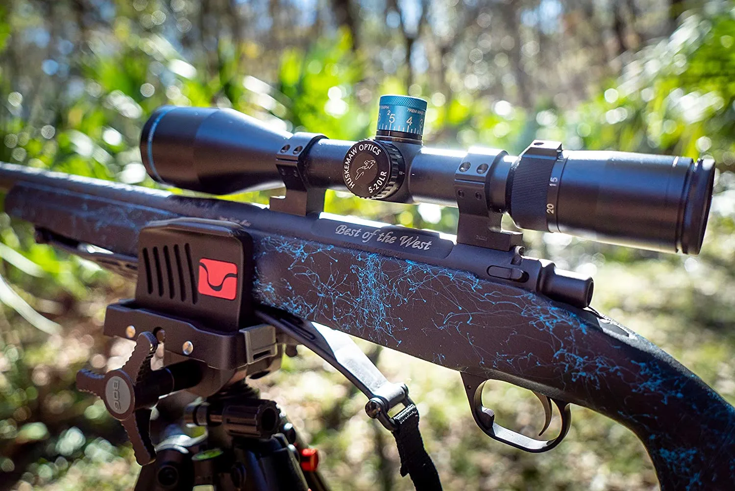 BOGgear Deathgrip Aluminum Tripod with Durable, Lightweight, Stable Design, Bubble Level and Hands-Free Operation for Hunting, Shooting and Outdoors! Retails $252 W/Tax!