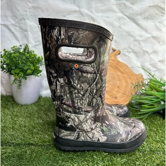 Bogs ChildrensRainboot Plush MossyOakSize 13 unisex