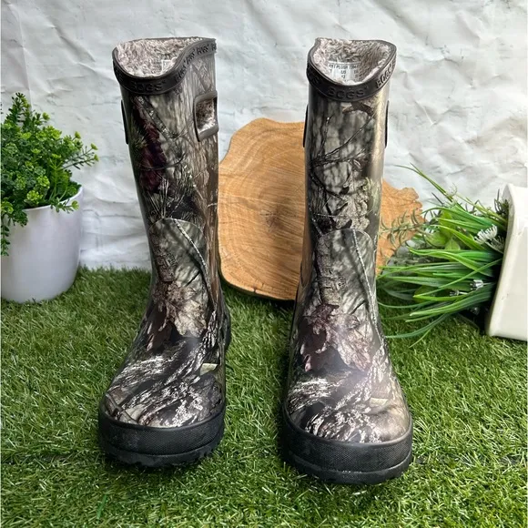 Bogs ChildrensRainboot Plush MossyOakSize 13 unisex