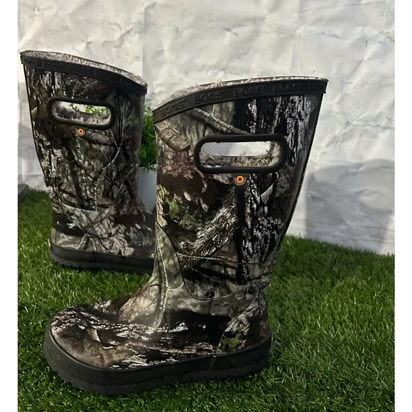 Bogs ChildrensRainboot Plush MossyOakSize 13 unisex