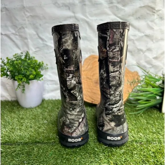 Bogs ChildrensRainboot Plush MossyOakSize 13 unisex