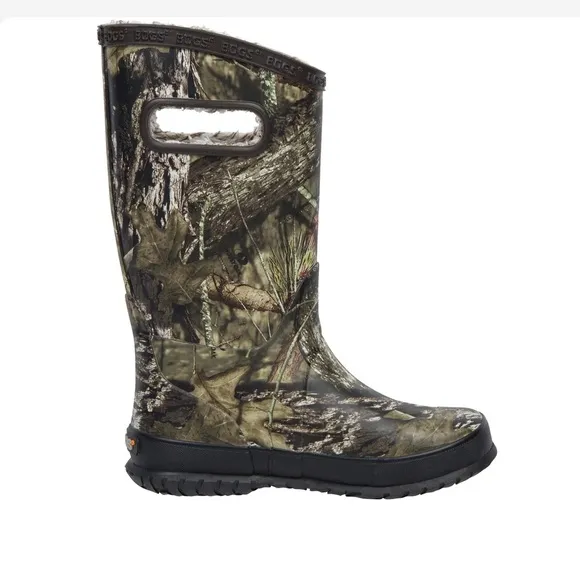 Bogs ChildrensRainboot Plush MossyOakSize 13 unisex
