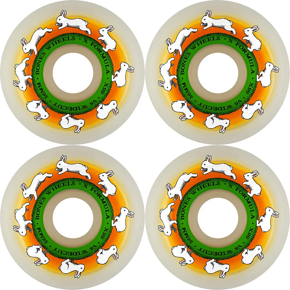 Bones X-Formula Runny Bunny V6 Wide-Cut 99A Wheels 56mm