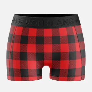 Bria 2.0 Boyshort - Girls - Buffalo Plaid