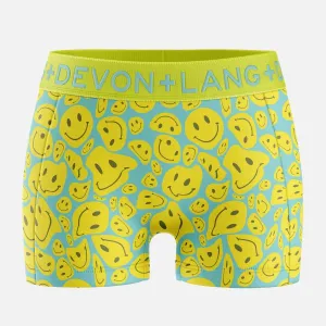 Bria 2.0 Boyshort - Girls - Melting Smilies - WKNDRS