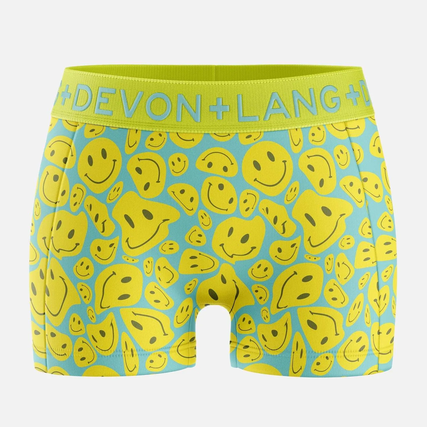 Bria 2.0 Boyshort - Girls - Melting Smilies - WKNDRS