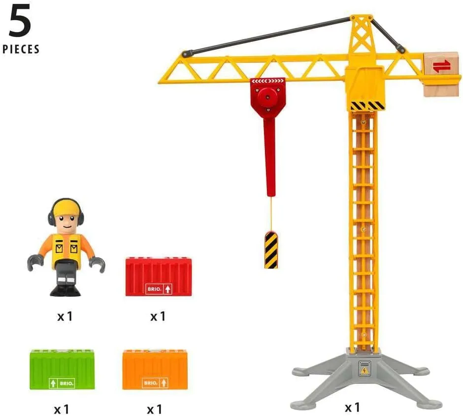 Brio Light Up Construction Crane