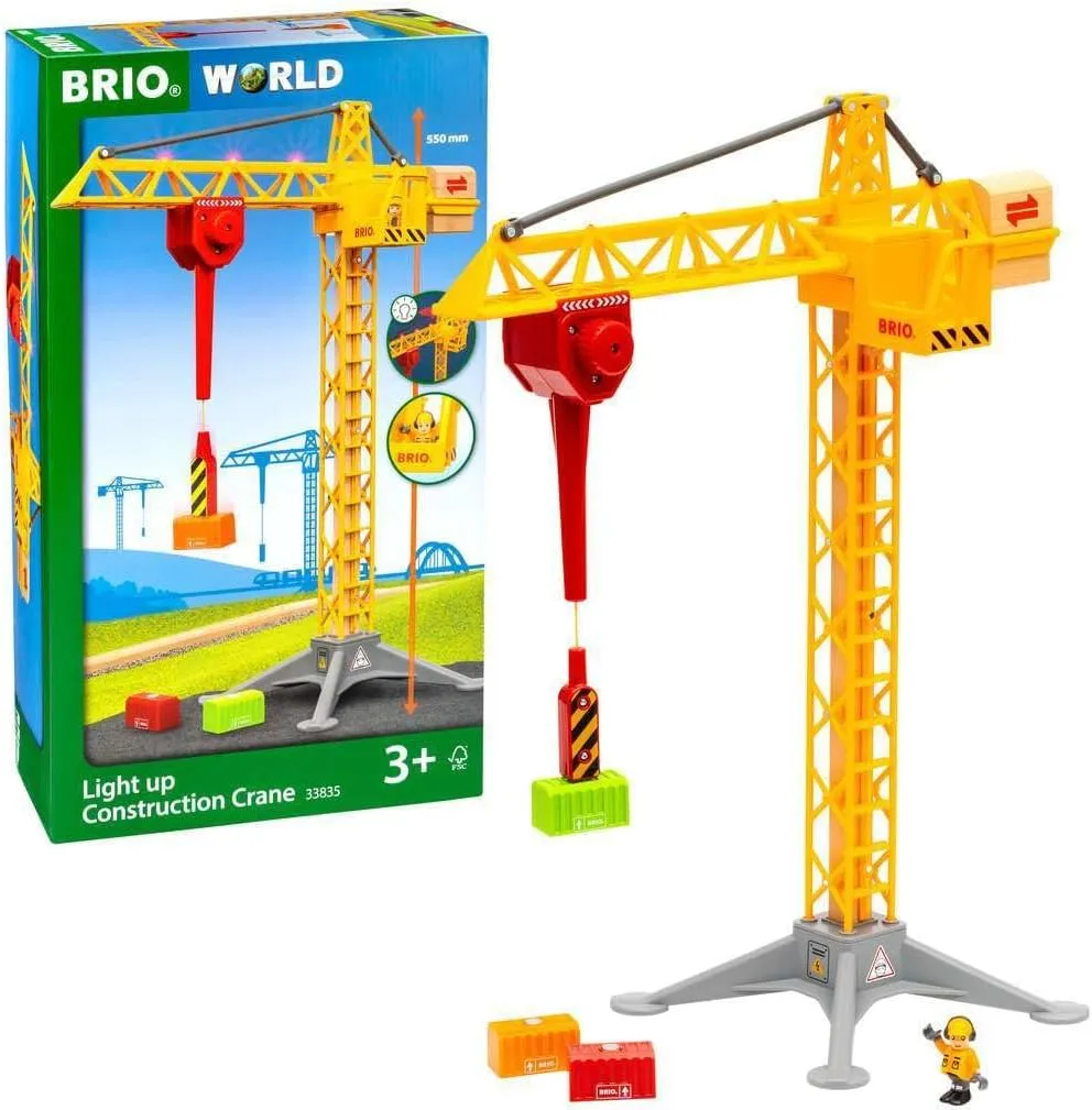 Brio Light Up Construction Crane
