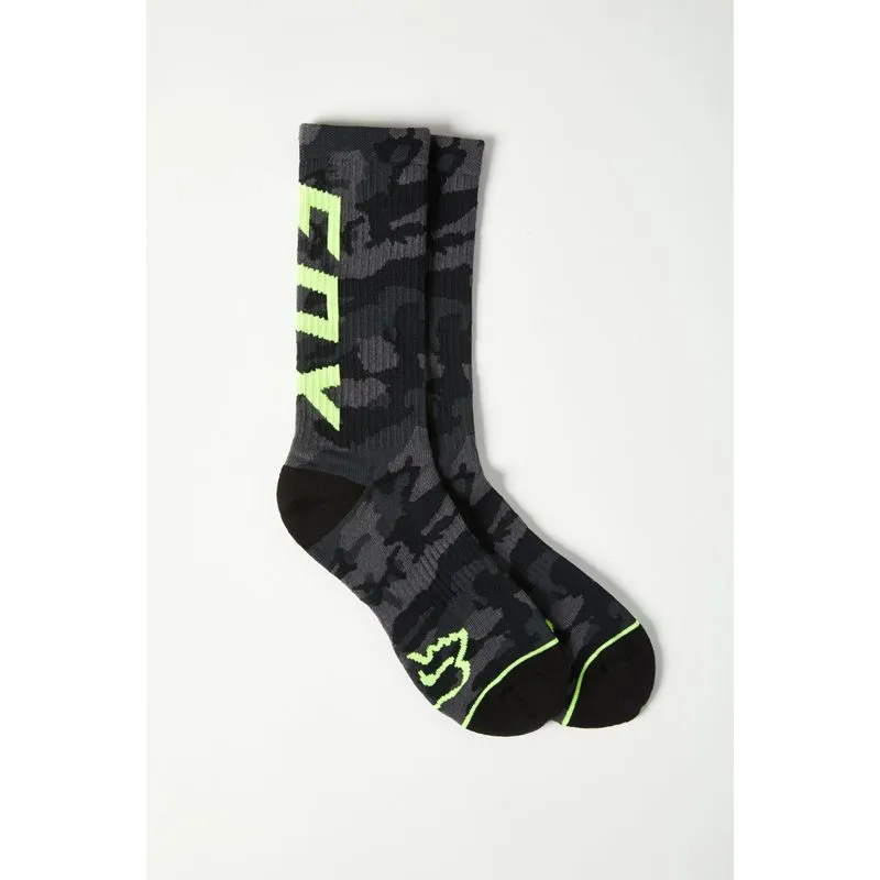 Calcetines Lifestyle Camo Cushioned Negro Camo Fox Racing