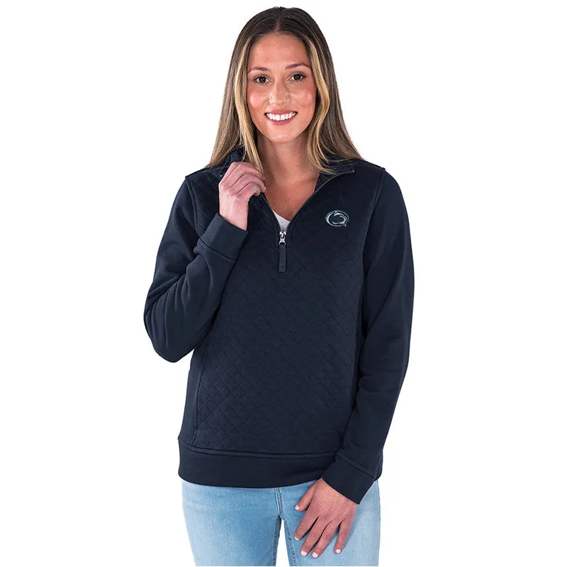 Charles River Ladies Quilted 1/4 Zip
