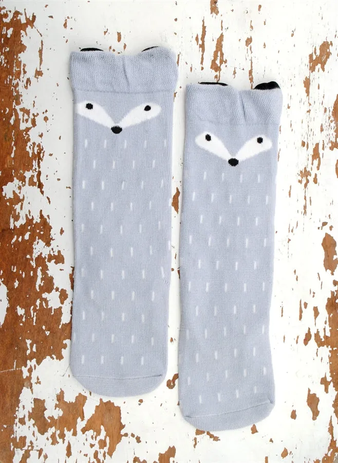 Children's Fox Socks 0-6 Years