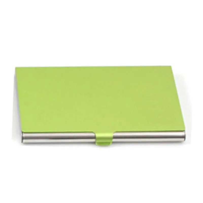 Coloured Metal Name Card Holder