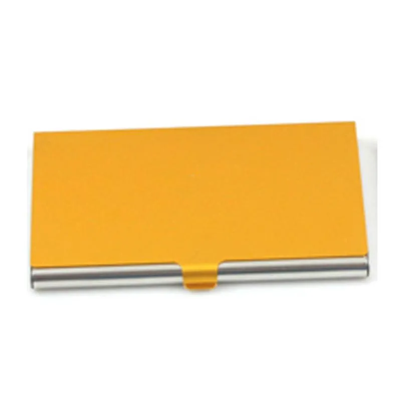 Coloured Metal Name Card Holder