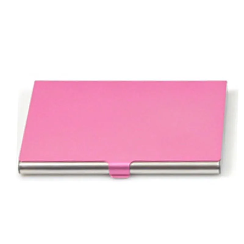 Coloured Metal Name Card Holder